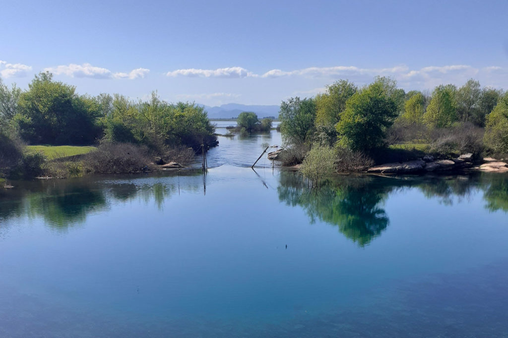 vista sul Lago di Scutari da Kastrat